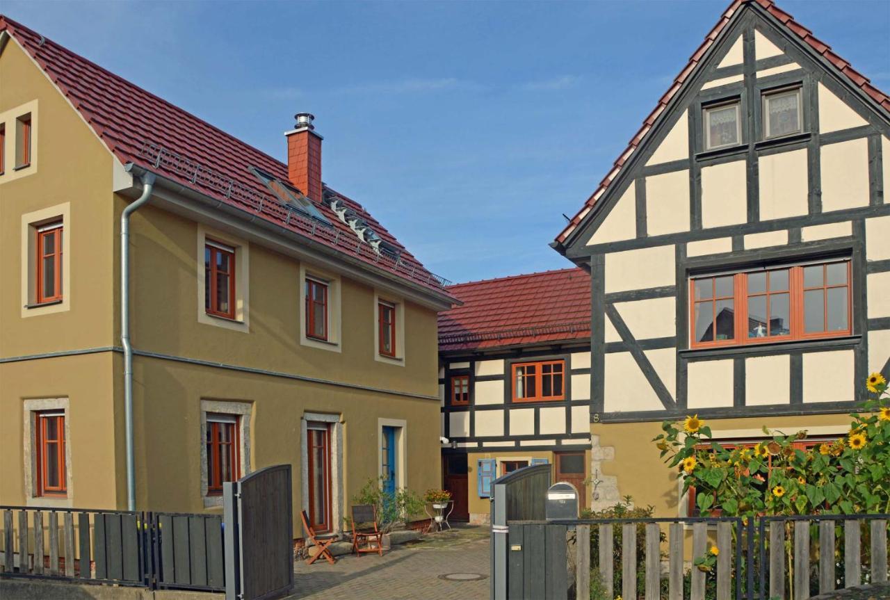 Dreiseitenhof Radebeul Bagian luar foto